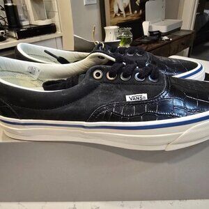 VANS OTW Era 95 Vibram Leather Black 2025 CROCODILE Shoes Mens US SZ 11 NEW